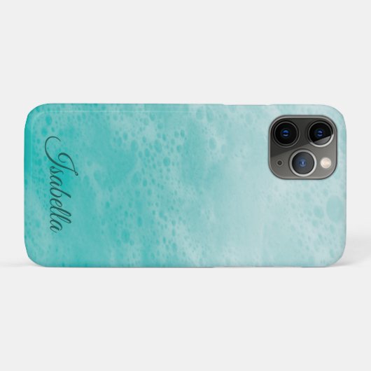 Turquoise Ocean Waves Case-Mate iPhone Case (Achterkant (horizontaal))