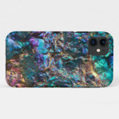 Turquoise Oil Slick Quartz Case-Mate iPhone Case (Achterkant (horizontaal))