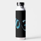 Turquoise Om Waterfles (Links)
