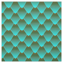 Turquoise Ombre Dragon Scales Stof