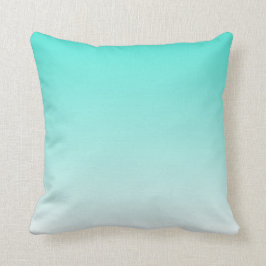 Turquoise Ombre Kussen