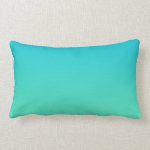 "Turquoise Ombre" Kussen