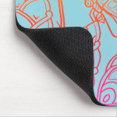 Turquoise Ombre regenboogvlinder Muismat (Hoek)