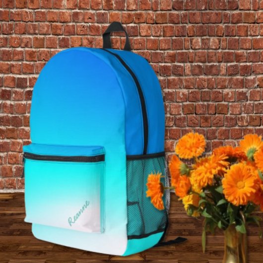 Turquoise Ombre Rugzak