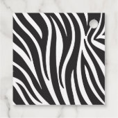 Turquoise Ondergoed Feest Bedankt Bedankjes Labels (Achterkant)