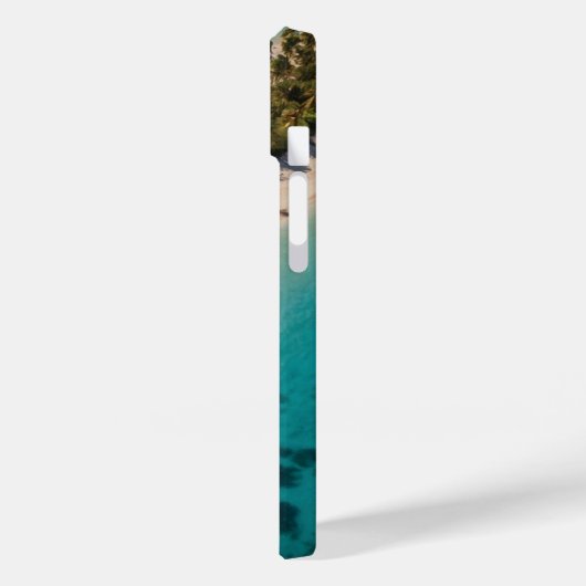 turquoise ontsnapping Case-Mate iPhone case (Achterkant / Links)