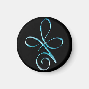 Turquoise Onvoorwaardelijke Liefde Magneet