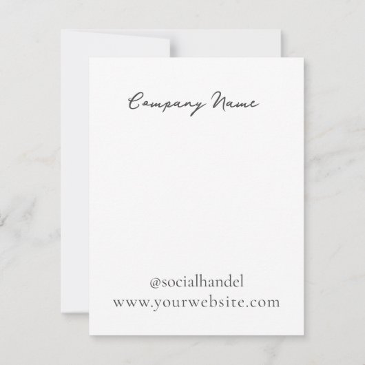 Turquoise Oorbel Sieraden Display Kaart (Achterkant)