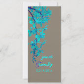 TURQUOISE ORCHIDEN/RENANTHERA/DIY-kleur Kaart (Voorkant)