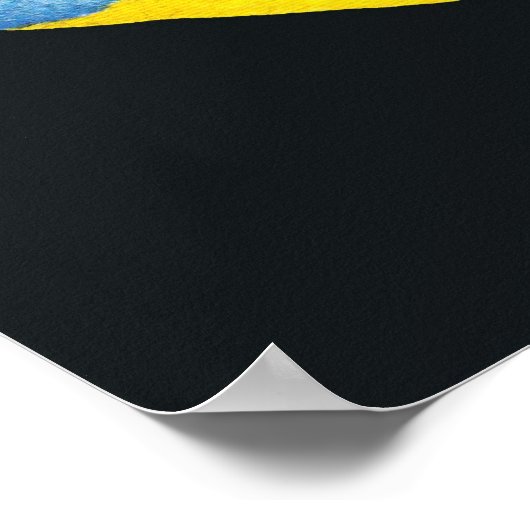 Turquoise Parrot - Neophema pulchella Poster (Hoek)