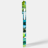 Turquoise-patroon Case-Mate iPhone Case (Achterkant / Links)
