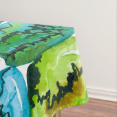 Turquoise-patroon Tafelkleed (Voorbeeld)