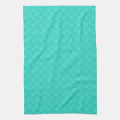 Turquoise Patroon Theedoek (Verticaal)