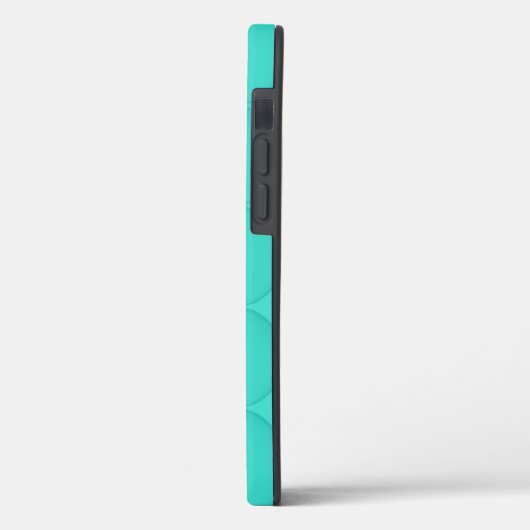 Turquoise Pattern Case-Mate iPhone Case (Achterkant / Links)