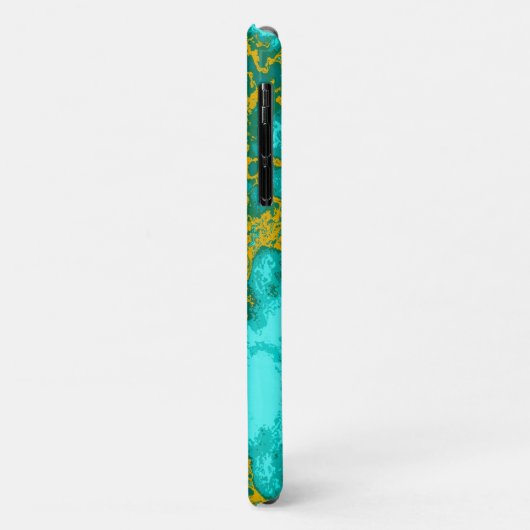 Turquoise Pattern Case-Mate iPhone Case (Achterkant/links)