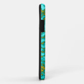 Turquoise Pattern Case-Mate iPhone Case (Achterkant/rechts)