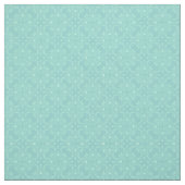 Turquoise Pattern Fabric Stof (Swatch)
