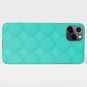 Turquoise Pattern iPhone Hoesje (Achterkant horizontaal)