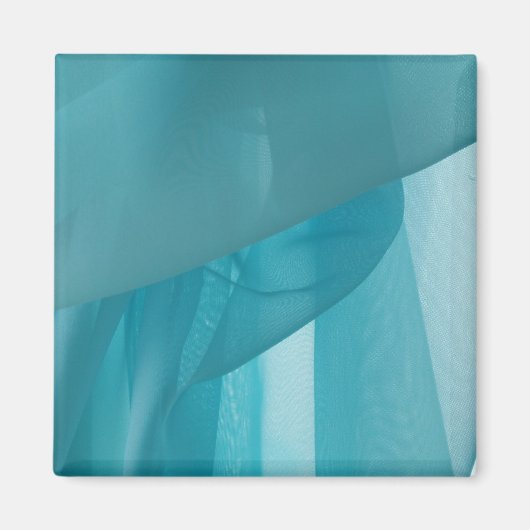 Turquoise Pattern Magnet (Voorkant)