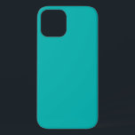 Turquoise Peacock Color Accent Ready om aan te pas iPhone 12 Hoesje<br><div class="desc">Dit douaneproduct is beschikbaar in een levendig turkooiskleurdecor voor uzelf of als geschenk zeker om een indruk bij alle gelegenheden te maken. Klik op de knop "Aanpassen!" of klik op de link die u op deze productpagina vindt om een set gebruiksvriendelijke ontwerpgereedschappen weer te geven om dit product aan te...</div>