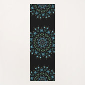 Turquoise Pearl Mandala Yogamat (Voorkant)