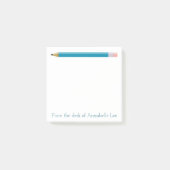 Turquoise Pencil Post-it® Notes (Voorkant)