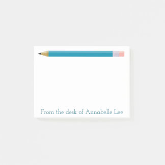 Turquoise Pencil Post-it® Notes