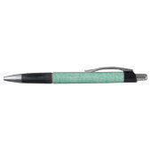 Turquoise Peony Pattern Pen (Bovenkant)