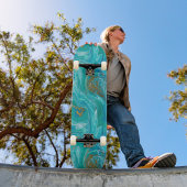 Turquoise Persoonlijk Skateboard