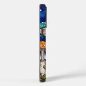 turquoise Pet Case-Mate iPhone Case (Achterkant / Rechts)