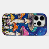 turquoise Pet Case-Mate iPhone Case (Achterkant (horizontaal))