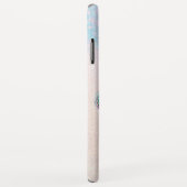 *~* Turquoise Pink Gold Glitter Mermaid Case-Mate iPhone Case (Achterkant/rechts)