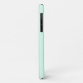 Turquoise Pink Pear Tree Leaf iPhone 11 Hoesje (Achterkant/links)