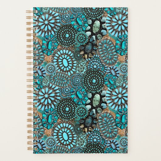 Turquoise Planner (Voorkant)