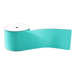Turquoise polka dot background grosgrain ribbon lint