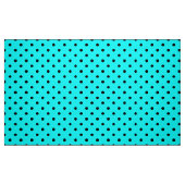Turquoise polka dot background stof (Fat Quarter)