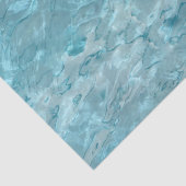 Turquoise Pool Water Cool Abstracte fotografie Tissuepapier (Detail)