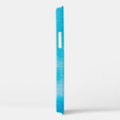 Turquoise porcelain craquelure met scheurglazuur Case-Mate iPhone case (Achterkant / Rechts)