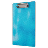 Turquoise porcelain craquelure met scheurglazuur klembord (Links)