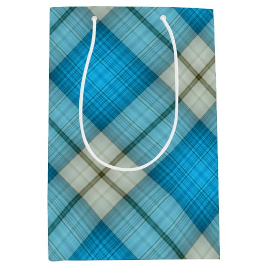 Turquoise Pset Medium Cadeauzakje (Voorkant)