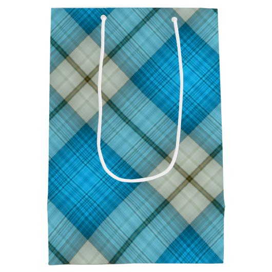 Turquoise Pset Medium Cadeauzakje (Achterkant)