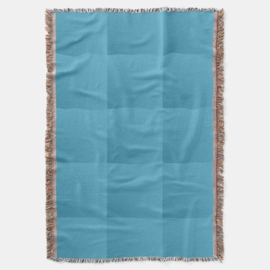 Turquoise Pset Throw Blanket Deken (Voorkant Verticaal)