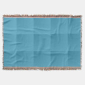 Turquoise Pset Throw Blanket Deken (Voorkant)