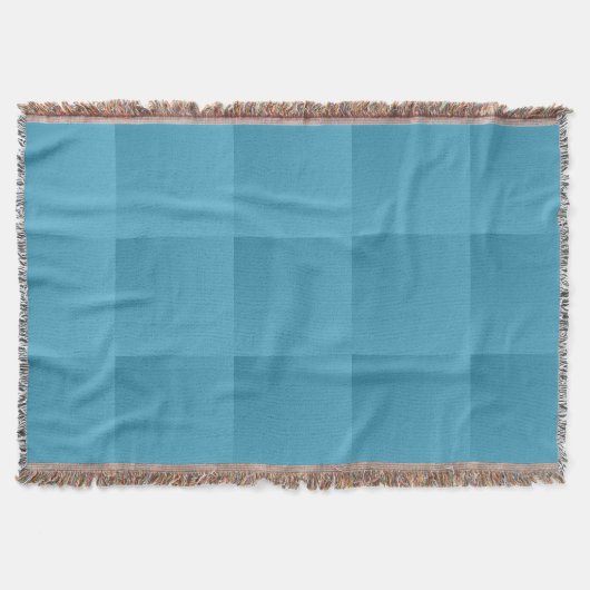 Turquoise Pset Throw Blanket Deken (Voorkant)