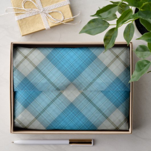 Turquoise Pset Tissuepapier (Geschenk)