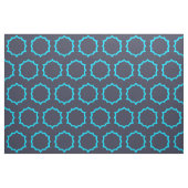 Turquoise puntige stercirkel stof (Fat Quarter)