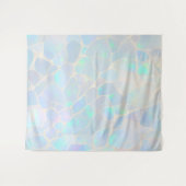 Turquoise Quartz Mosaic Wallpape Wandkleed (Voorkant (horizontaal))