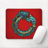Turquoise Quetzalcoatl Muismat (Met muis)