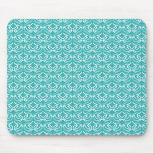Turquoise Radiant Elegance Mousepad Muismat