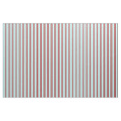 Turquoise & Red Colored Pattern of Stripes Stof (Fat Quarter)